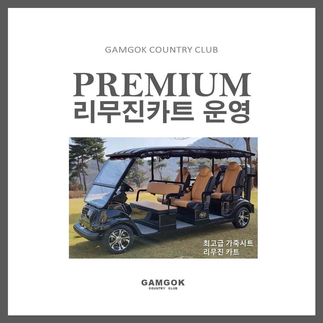리무진카트 운영